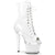 SPECTATOR-1021 Plateau Stiefeletten - Weiß | Pleaser