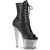 SPECTATOR-1021RS Plateau Stiefeletten - Schwarz Matt | Pleaser
