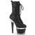 SPECTATOR-1040G Plateau Stiefeletten - Schwarz | Pleaser