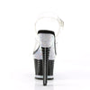 SPECTATOR-708RS Plateau Sandaletten - Transparent | Pleaser