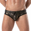 Herren Badehose - Slim Fit mit schnelltrocknender Mikrofaser, Gold | TOF Paris
