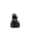 SPRITE-01 Plateau Schuh schwarz lack Mary Janes | DemoniaCult