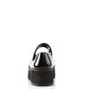 SPRITE-01 Plateau Schuh schwarz lack Mary Janes | DemoniaCult