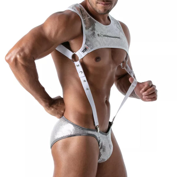 Silbernes Star Pocket-Harness von TOF Paris – Ansicht 4