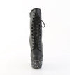 STARDANCE-1020 Plateau Stiefeletten Schwarz Matt | Pleaser
