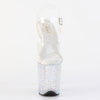 STARDANCE-808 Plateau Sandaletten Transparent | Pleaser