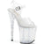 STARDANCE-808 Plateau Sandaletten Transparent | Pleaser