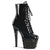 STARDUST-1020-7 Plateau Stiefeletten - Schwarz | Pleaser