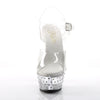 STARDUST-608 Plateau Sandaletten klar | Pleaser