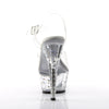 STARDUST-608 Plateau Sandaletten klar | Pleaser