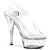 STARDUST-608 Plateau Sandaletten klar | Pleaser