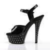 STARDUST-609 Plateau Sandaletten - Schwarz | Pleaser