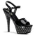 STARDUST-609 Plateau Sandaletten - Schwarz | Pleaser