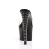 STARDUST-701 Plateau Pantoletten Schwarz | Pleaser