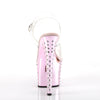 STARDUST-708 Plateau Sandaletten Baby Pink | Pleaser