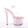 STARDUST-708 Plateau Sandaletten Baby Pink | Pleaser