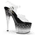 STARDUST-708T Plateau Sandaletten - Schwarz | Pleaser