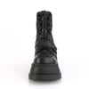 STOMP-13 Plateau Stiefeletten Schwarz | DemoniaCult