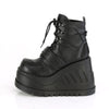 STOMP-13 Plateau Stiefeletten Schwarz | DemoniaCult