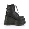STOMP-13 Plateau Stiefeletten Schwarz | DemoniaCult