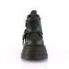 STOMP-15 Plateau Stiefeletten Schwarz | DemoniaCult