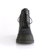 STOMP-18 Plateau Stiefeletten schwarz | DemoniaCult