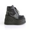 STOMP-18 Plateau Stiefeletten schwarz | DemoniaCult