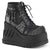 STOMP-18 Plateau Stiefeletten schwarz | DemoniaCult