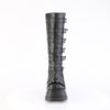 STOMP-223 - Plateau Stiefel - Schwarz Matt | DemoniaCult