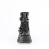 STOMP-60 - Plateau Stiefeletten - Schwarz Matt | DemoniaCult