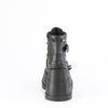 STOMP-60 - Plateau Stiefeletten - Schwarz Matt | DemoniaCult