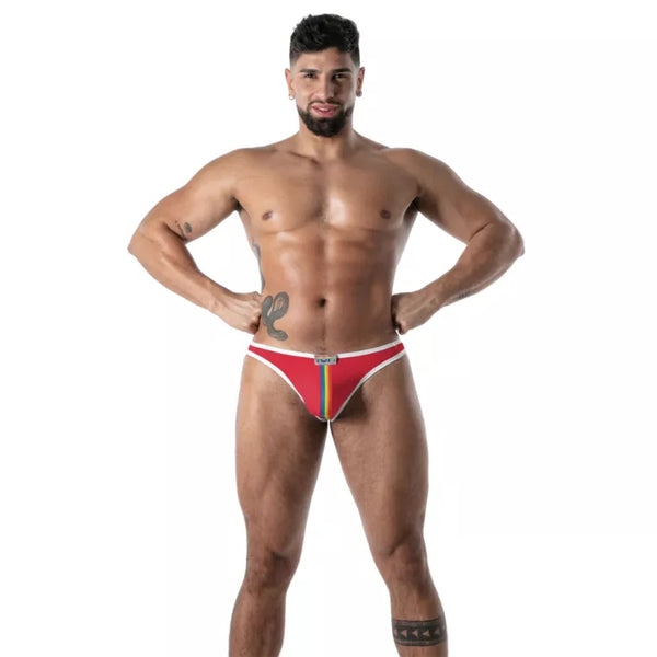 Roter Pride Joyful-String von TOF Paris