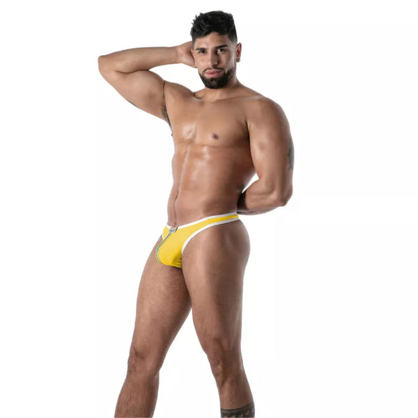 Gelber Pride Joyful-String von TOF Paris – Ansicht 5