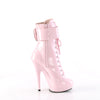 SULTRY-1023 Plateau Stiefeletten - Babyrosa | Fabulicious