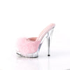 SULTRY-601F Plateau Pantoletten - Rosa | Fabulicious