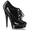 SULTRY-660 Plateau Pumps - Schwarz | Fabulicious