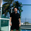 Herren Bermuda Shorts - Leicht, elastisch & elegant schwarz | TOF Paris