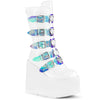 SWING-230 Plateaustiefel Weiss | DemoniaCult
