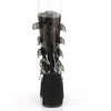 SWING-230C Plateau Stiefel - PVC Schwarz | DemoniaCult