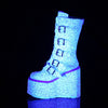 SWING-230G Plateaustiefel Weiss | DemoniaCult