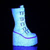 SWING-230G Plateaustiefel Weiss | DemoniaCult