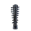 SWING-815 Plateau Stiefel - Schwarz Lack/Holo | DemoniaCult