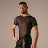 Seduction Mesh T-Shirt Schwarz von Absolu Male – Ansicht 2