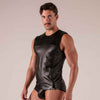 Master Tanktop Schwarz von Absolu Male – Ansicht 6