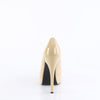 TEEZE-06W Plateau Pumps - Creme (Weit) | Pleaser Pink Label