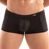 Herren Boxer Shorts - Atmungsaktiv & Eleganter Low-Rise Schnitt, Schwarz | TOF Paris