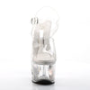 TIPJAR-708-5 Plateau Sandaletten transparent | Pleaser