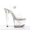 TIPJAR-708-5 Plateau Sandaletten transparent | Pleaser