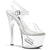 TIPJAR-708-5 Plateau Sandaletten transparent | Pleaser