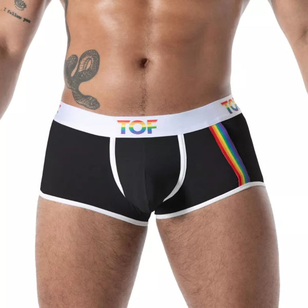 Schwarze Trunk Pride Joyful-Boxershorts von TOF Paris